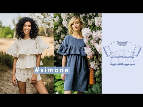 Simone Top Patron de couture video