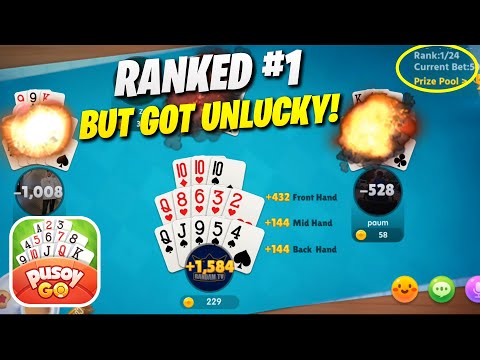Pusoy Go: Almost WON the Tournament (Android) Gameplay Ep.1 - YouTube