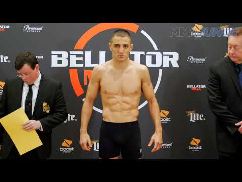 Bellator 214: Aaron Pico official weigh in highlight