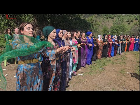 Aslanlı  kadınlarımızın Görkemli Halayı Andaç köyü  kurdish wedding