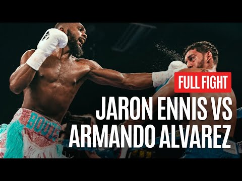 BATTLE OF THE UNDEFEATED JARON ENNIS VS ARMANDO ALVAREZ FULL FIGHT