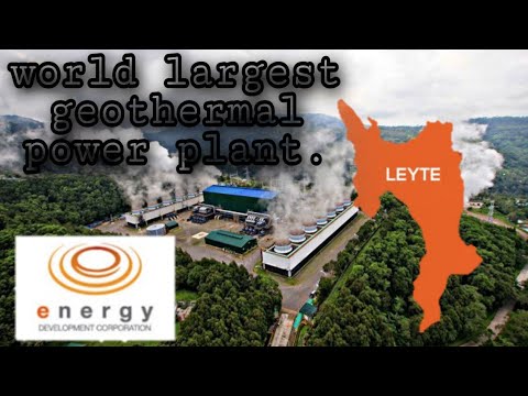 Where is the largest geothermal field?