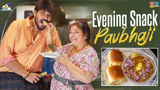 Evening Snack Pavbhaji || Neeli Meghaalaloo ||
