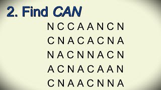Find the WORD, Word Searching Challenge
