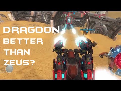 War Robots [3.6] Test Server -  Dragoon High damage gameplay !!