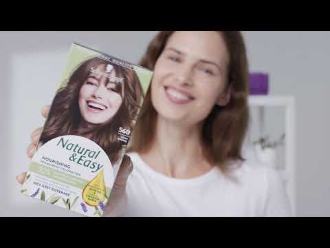 Värjää hiuksesi Natural & Easy:n avulla