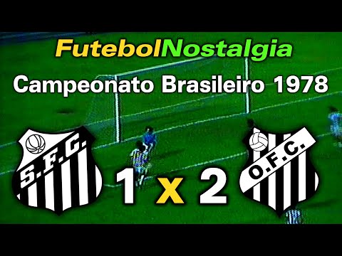 Santos 1 x 2 Operário-CG - 20-04-1978 (Brazilian Championship)