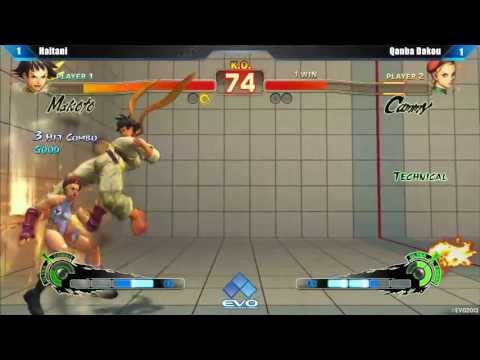 [EVO 2013 SSFIV AE Top 32] Haitani (Makoto) vs Qanba Dakou (Cammy)