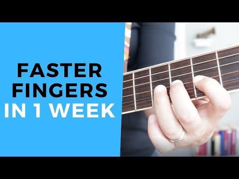 Get Faster Fingers and Chords In 1 Week With This Guitar Finger Exercise