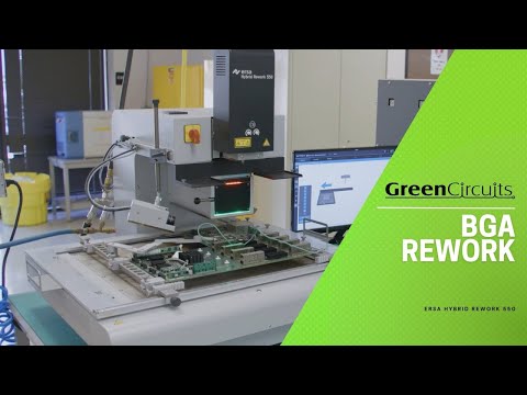 BGA Rework in Action — Precision Repair at Green Circuits