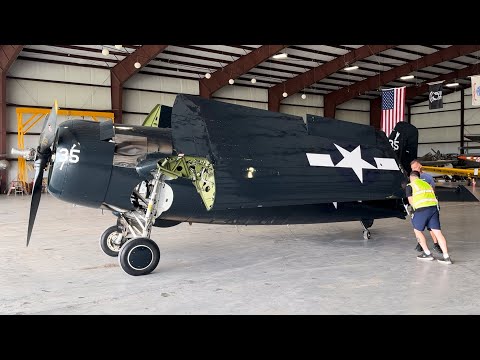 How to Fold the Wings on a WWII FM-2 Wildcat!