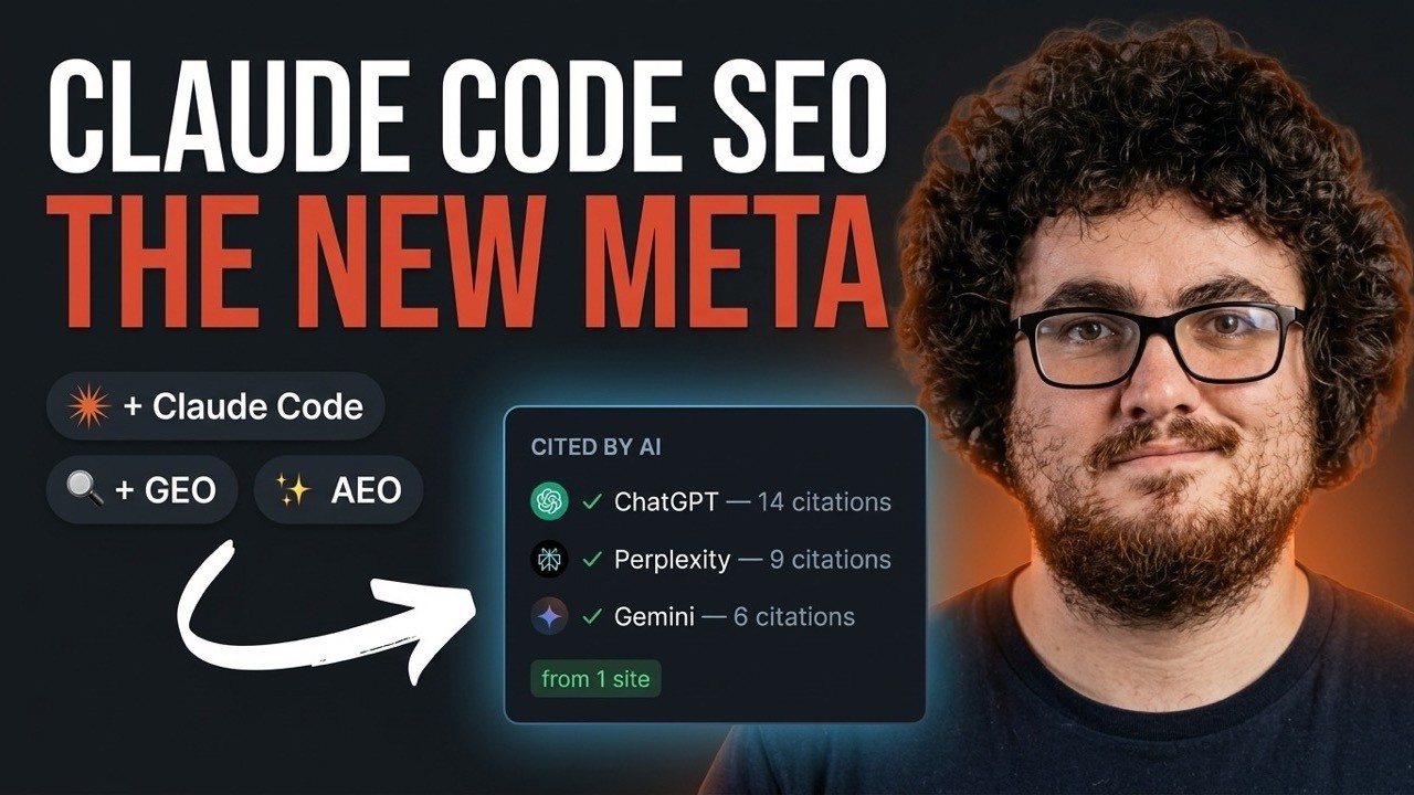 Claude Code + This New SEO Method = Ranked AND Cited by AI (INSANE)