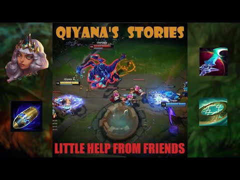 Qiyana on Cho Gath with a little help from my friends (First Strike, Axiom Arc Inc.)