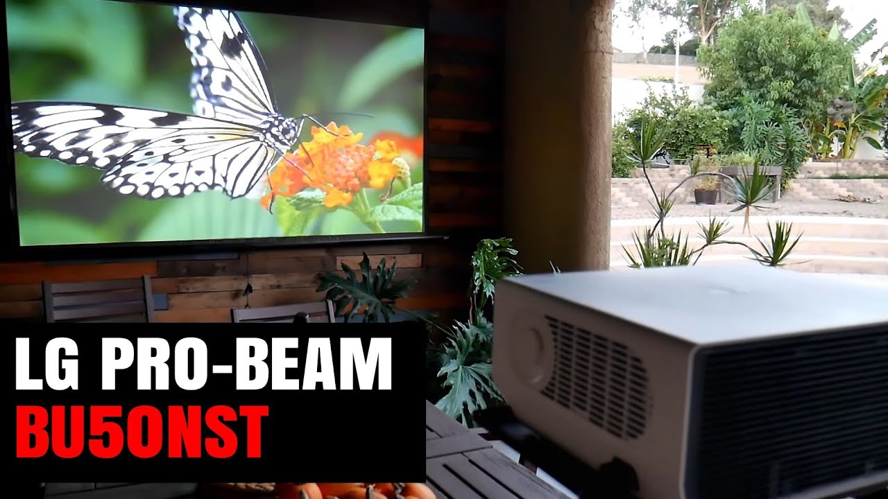 video Máy chiếu LG ProBeam Laser 4K BU50NST chính hãng 0
