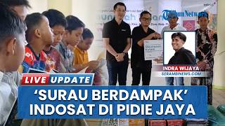 Semarak "Surau Berdampak", Indosat Hadiahi Anak-anak Pidie Jaya Aceh dengan Al-Quran dan Iqra