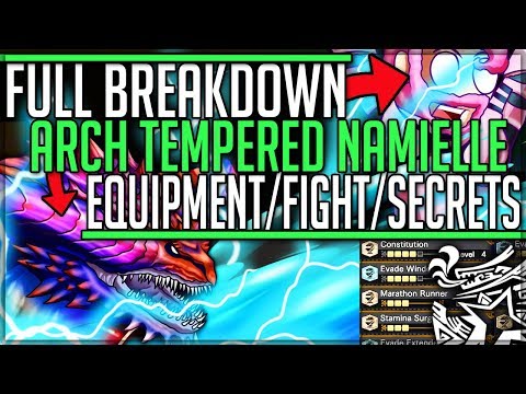 Arch Tempered Namielle Guide - All New Attacks/Mechanics + Secrets - Monster Hunter World Iceborne!
