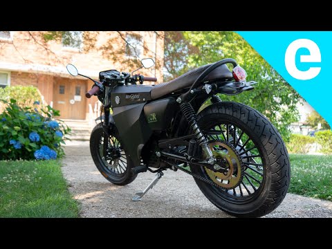 Electric Cafe Racer review: A stylish 60 MPH motorcycle