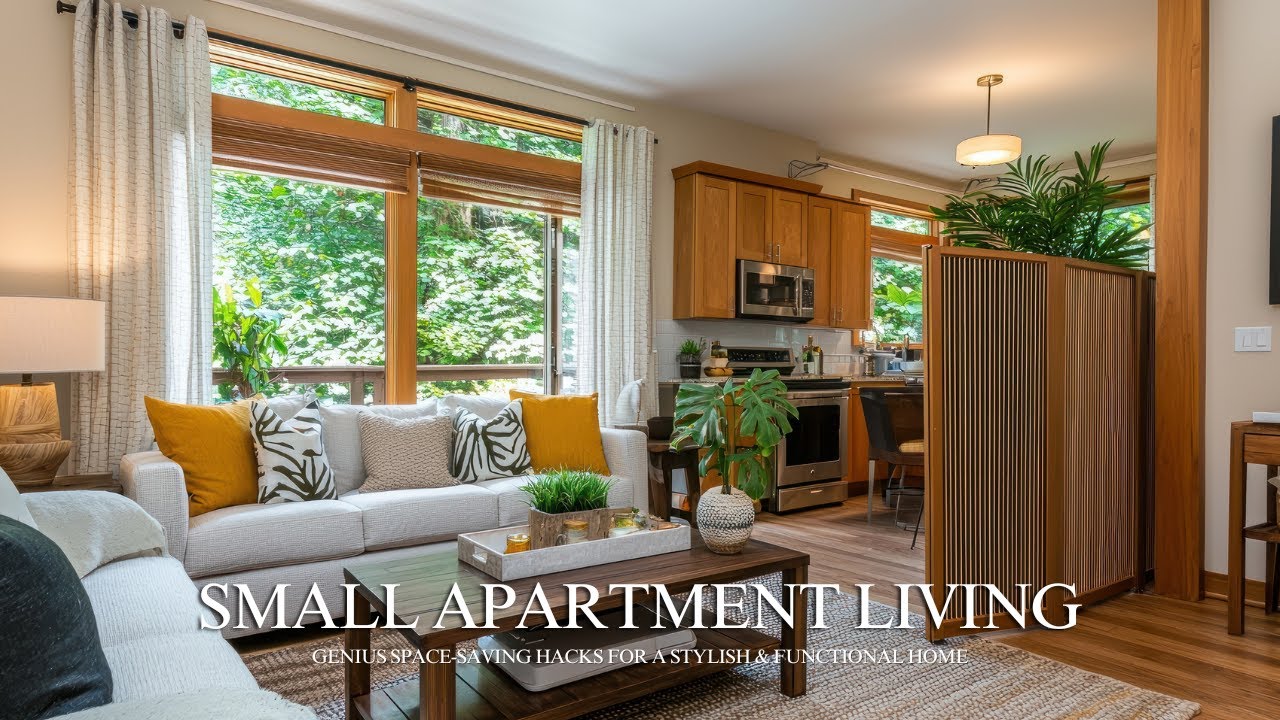 Small Apartment Living: Genius Space-Saving Hacks for a Stylish & Functional Home