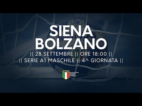 Serie A1M [4^]: Siena - Bolzano 29-27