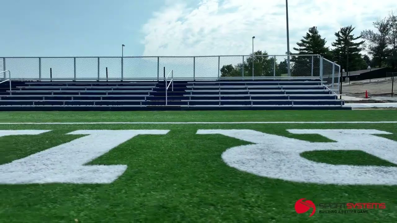 New Grandstand Bleachers - Marian High School - Nebraska