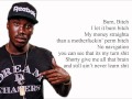 Meek Mill Ft. Big Sean - Burn Lyrics Video 