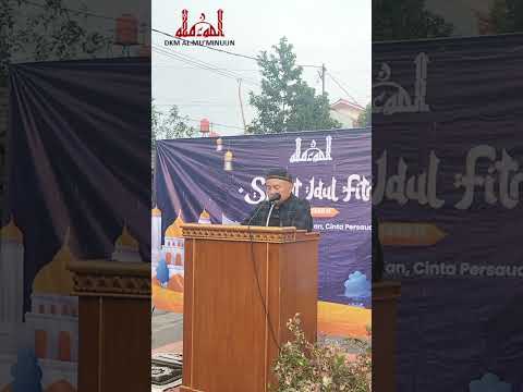 Laporan kegiatan Masjid Al-Mu'minuun oleh H. Arief Amaludin