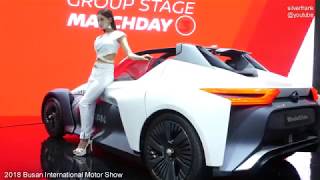 [4K] 2018 부산국제모터쇼 NISSAN  레이싱모델 문가경