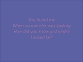 Kelly Clarkson - You Found Me (Lyrics)