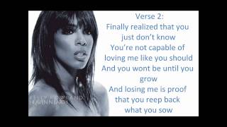 Kelly Rowland -  Heaven &amp; Earth (With Lyrics) [Here I Am]