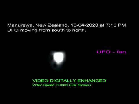 UFO over the sky of Manurewa, NEW ZEALAND, 10-04-2020 at 7:15 PM