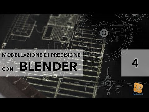 Modellazione di precisione con Blender - Lezione 4