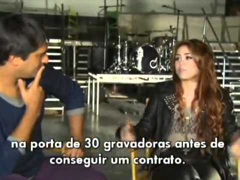 Cenas inéditas da entrevista de Miley Cyrus, Fantástico, Globo