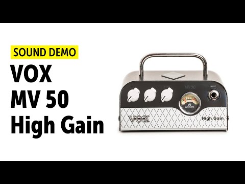 VOX MV50-HG 50W Nutube Micro Guitar Amp Head High Gain Rock & Metal Tone Portable Mini Tube/Hybrid Amp! image 11