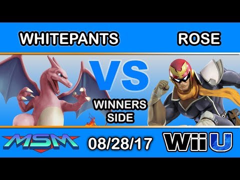 MSM 111 - WhitePants (Charizard) Vs. Rose (Captain Falcon) Winners Side
