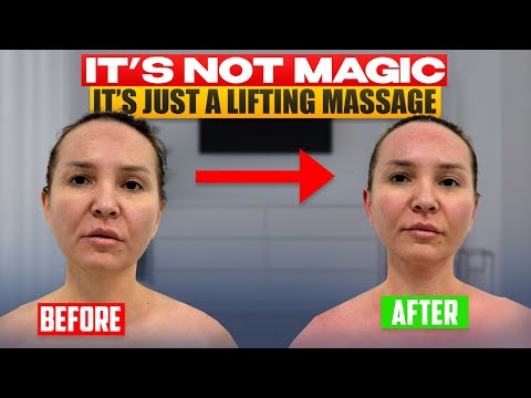 Working beautiful Lifting Massage | THE BEST FROM MASSAGE 🔥| Do it with me