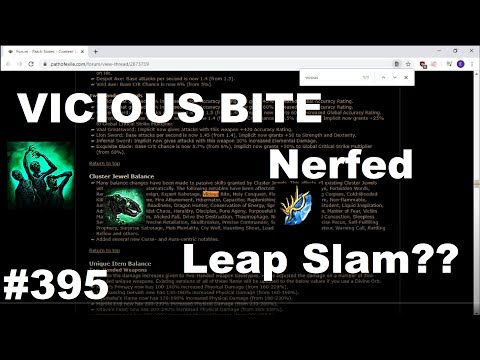 Harvest League Patch Notes (Vicious Bite Nerfed & Buffs To Carrion Golem Leap Slam?) - 395