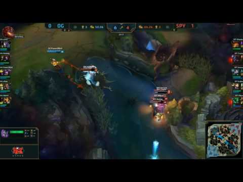 EU LCS: Splyce vs. Origen (EULCS2)  l Power of Evil Syndra Stuns 3 to win team fight