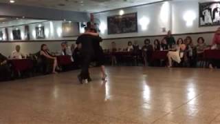 Katherine Laitón y Alexander Sossa Benitez en La Baldosa. Tango. (14/dic/18)