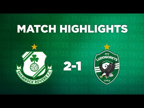 Match Highlights l Rovers 2-1 Ludogorets l UEFA Champions League l 26 July 2022