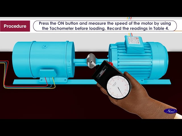 The speed of a DC motor with the use of thyristors or a DC drive 