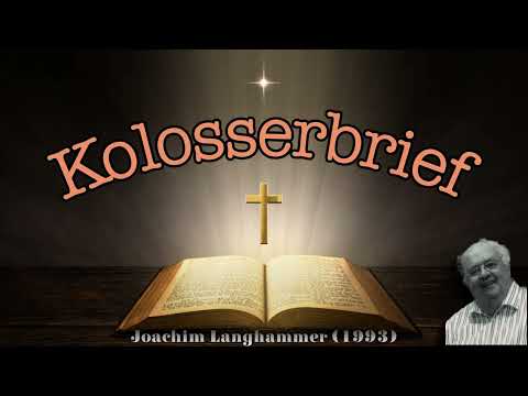 7. In Jesus Christus allein. Unser vollkommener Glaubensstand - Joachim Langhammer (1993)