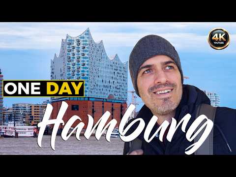 Hamburg One Day Trip - 2 days also (Travel Guide 4k)