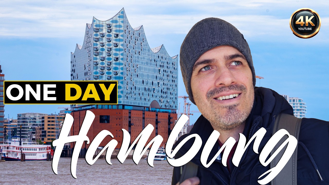 Hamburg One Day Trip - 2 days also (Travel Guide 4k)