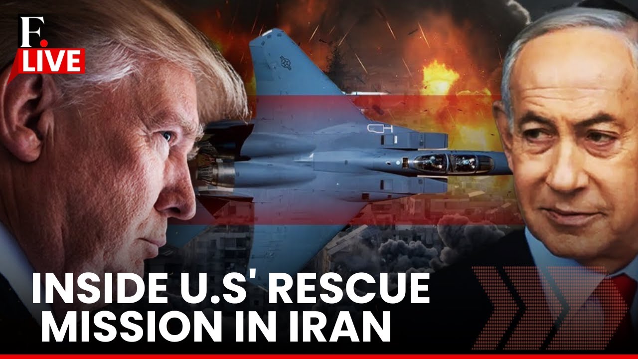 LIVE: How US Rescued F-15 Jet's Airman; Trump, Netanyahu React