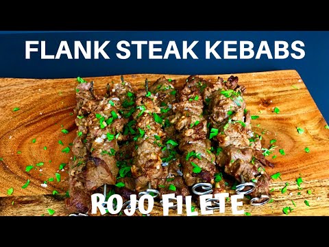 Ninja Foodi Grill Flank Steak -Rojo Filete-Delicious!