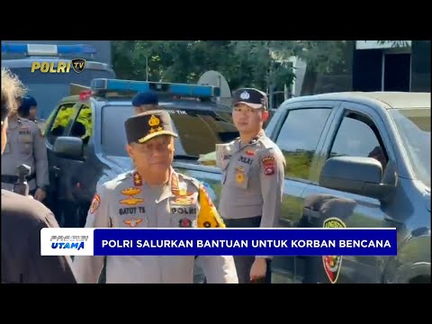 POLDA SUMBAR SALURKAN BANTUAN SOSIAL KEPADA KORBAN BENCANA ALAM