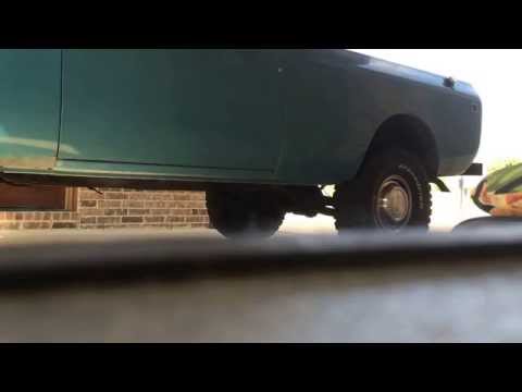 Thumbnail for 1980 IH Scout II Traveler Nissan SD33T turbo diesel cold start by Nissan