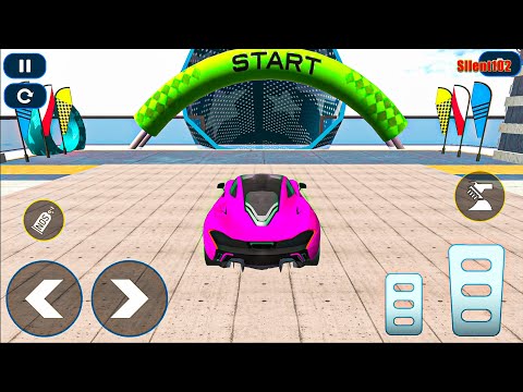 Mega Ramp Car Stunt Races - Stunt Car Games 2020 #4 - Android Gameplay