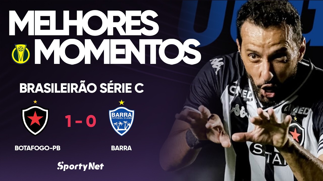 Botafogo PB vs Barra Highlights