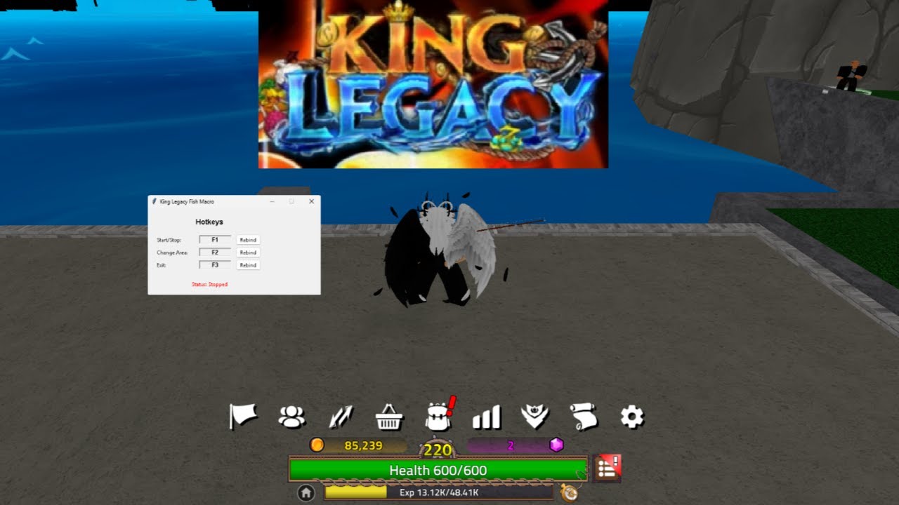 King Legacy Fisch Macro v2